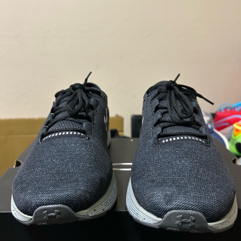 UNDER ARMOUR CHARGED BANDIT 3'STEALTH GREY SIZE 12 4E Wide Brand New - Picture 6 of 8
